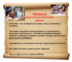 памятка об ответственности родителей - фото - 1