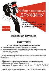 набор в народную дружину - фото - 1